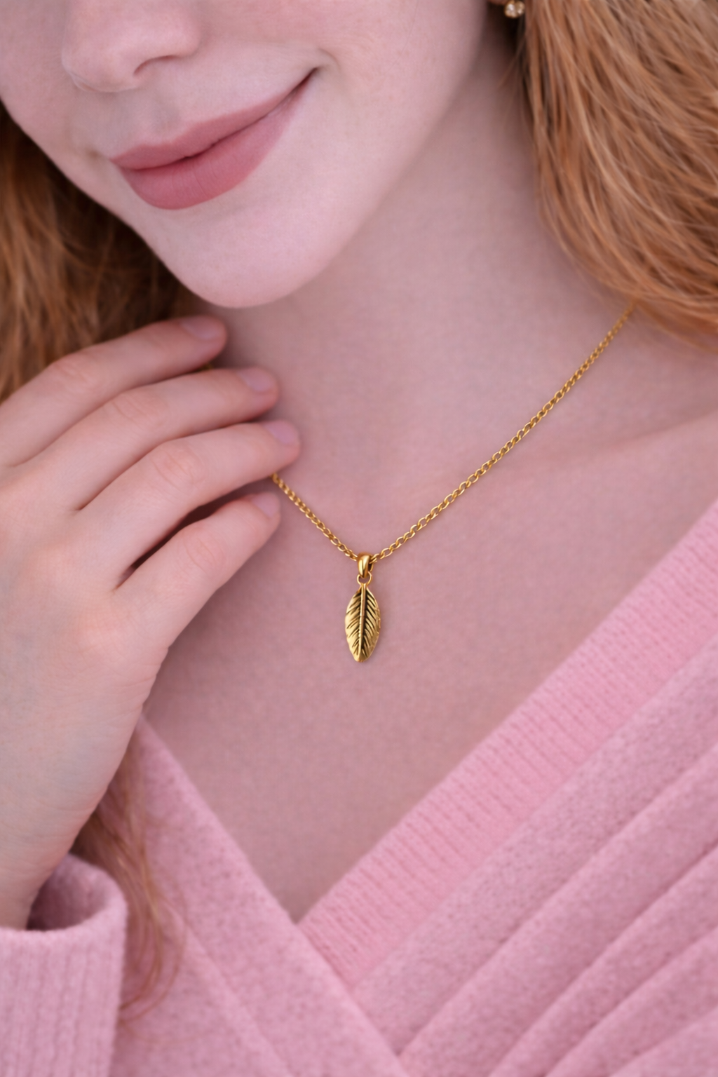Halskette FEATHER