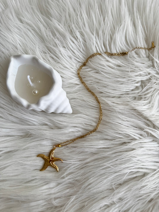 Halskette GOLDEN STARFISH