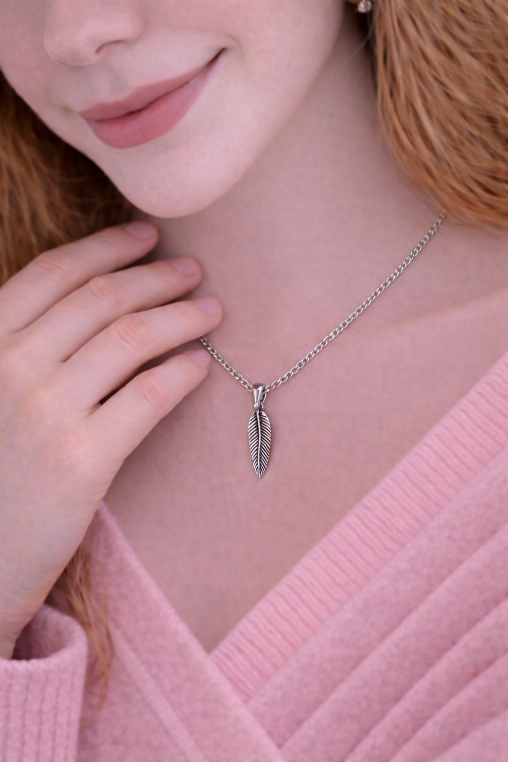 Halskette FEATHER
