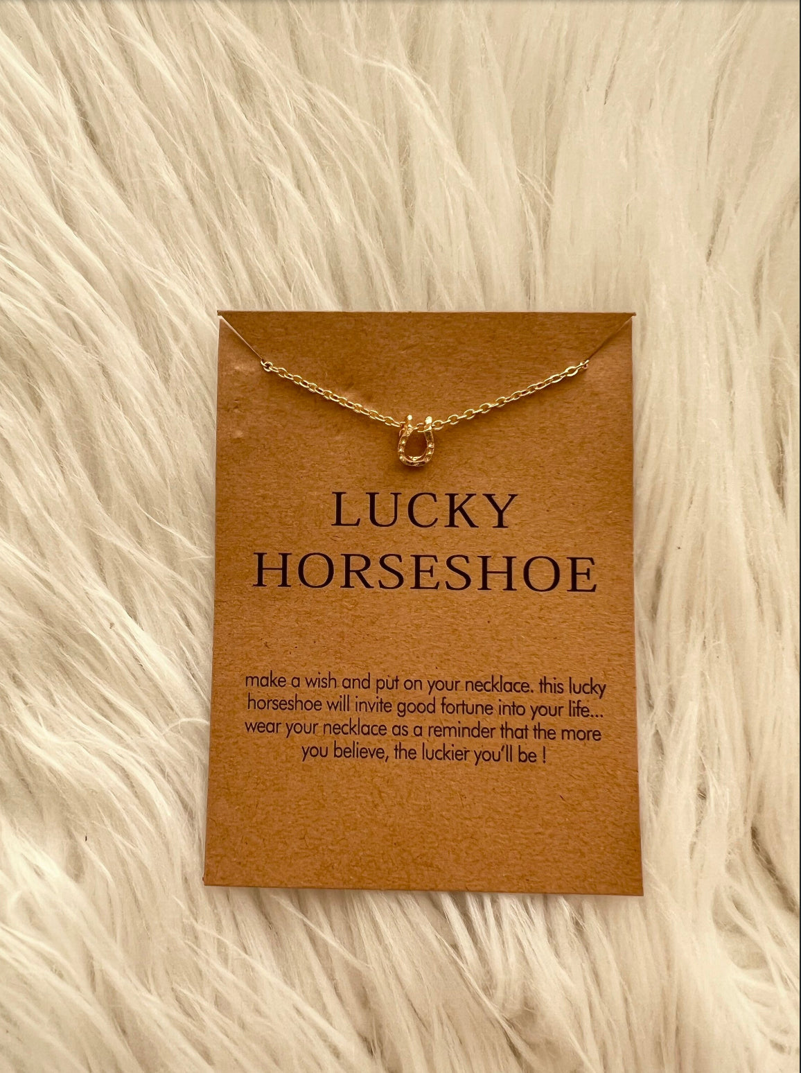 Halskette LUCKY HORSESHOE