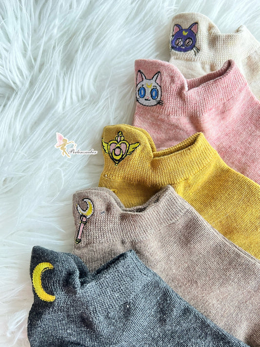 Moon-Girl Socken